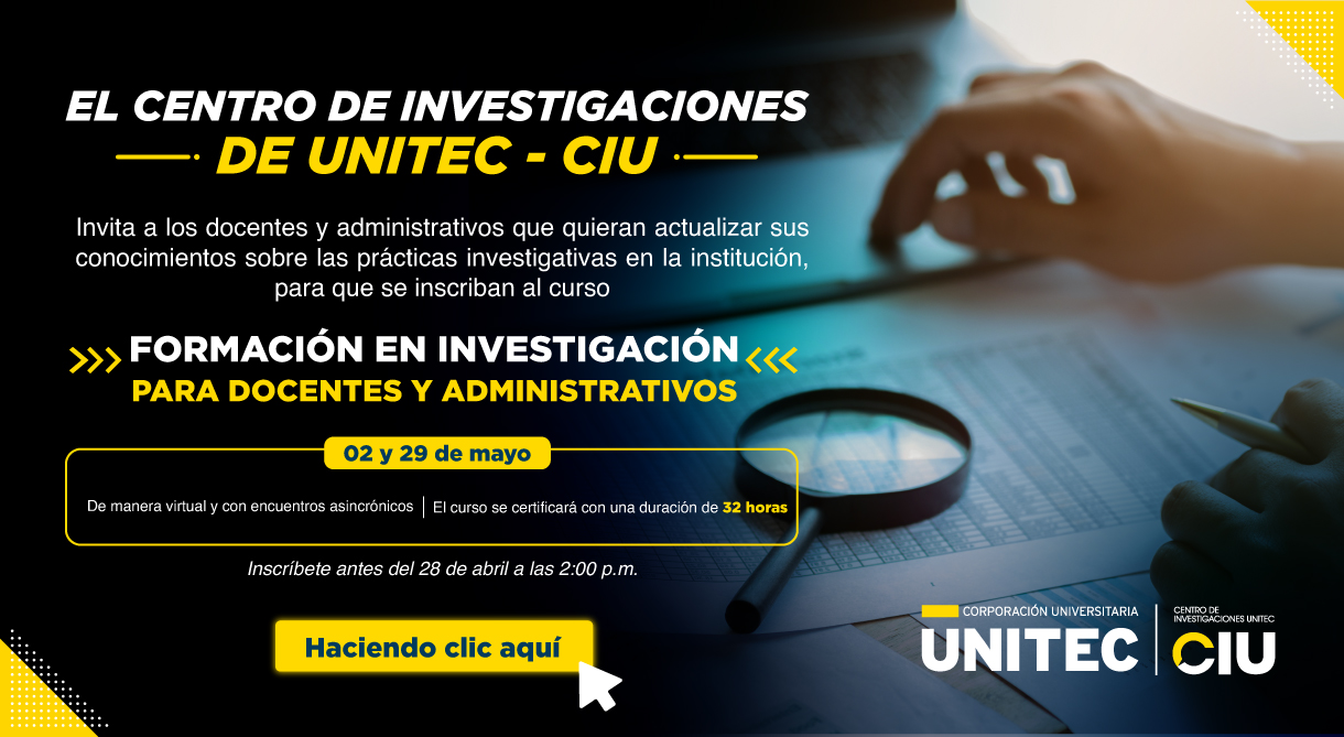 Curso en formación en investigación
