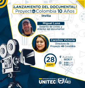 Lanzamiento del Documental Proyecto Colombia 10 años