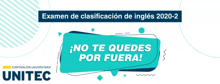 Examen de Clasificación de Ingles 2020-2