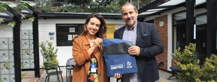 UNITEC RECIBE A ALEXANDRE MONTEIRO, REPRESENTANTE DE LA UNIVERSIDADE FEDERAL RURAL DO RIO DE JANEIRO (UFRRJ)