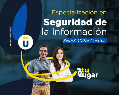 Formación especializada en Seguridad de la Información, con énfasis en la protección de datos, gestión de ciberseguridad y cumplimiento de estándares internacionales.